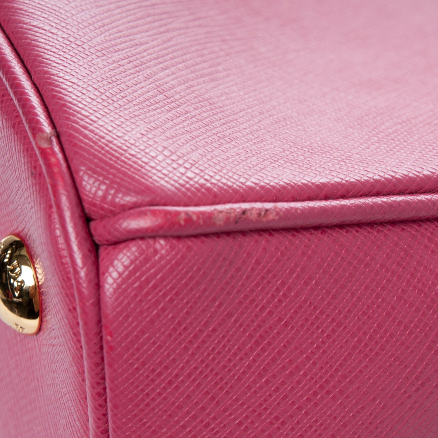 Saffiano Lux Medium Tote Peonia