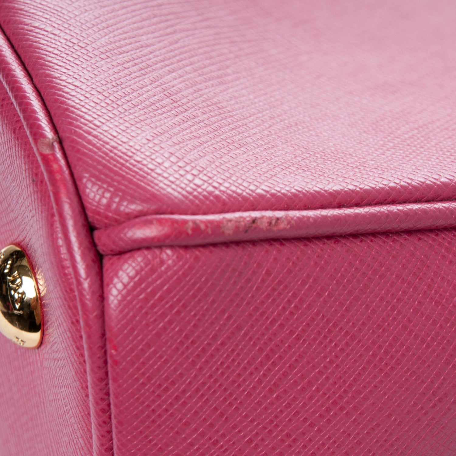 Prada Saffiano Lux Medium Tote Peonia 11 of 11