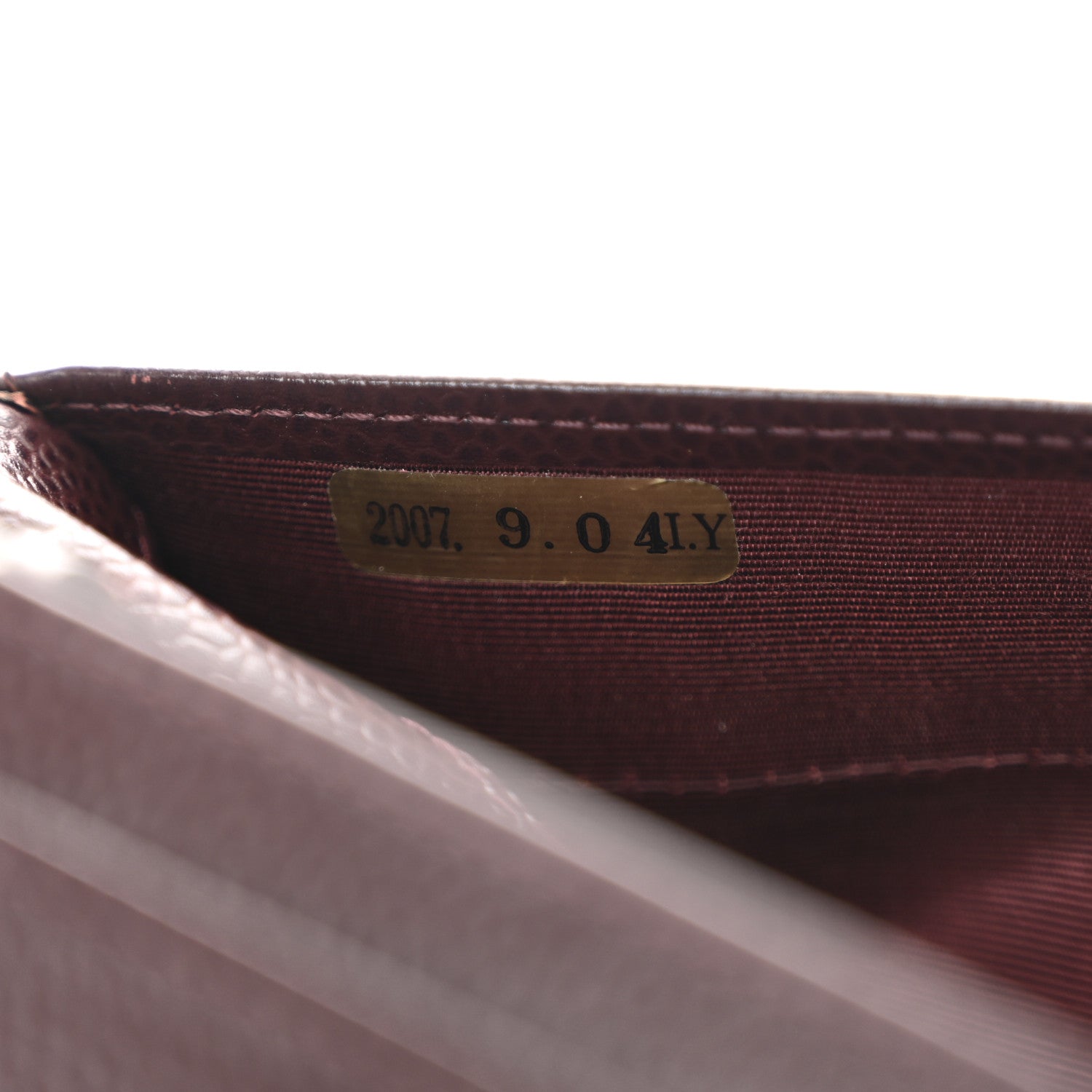 Chanel Caviar Timeless CC Yen Wallet Burgundy 8 of 18