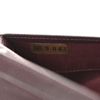 Chanel Caviar Timeless CC Yen Wallet Burgundy 8 of 18