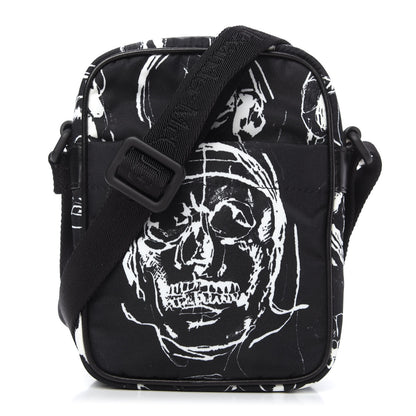Alexander McQueen Nylon Mini Skull Messenger Bag Black 1 of 9