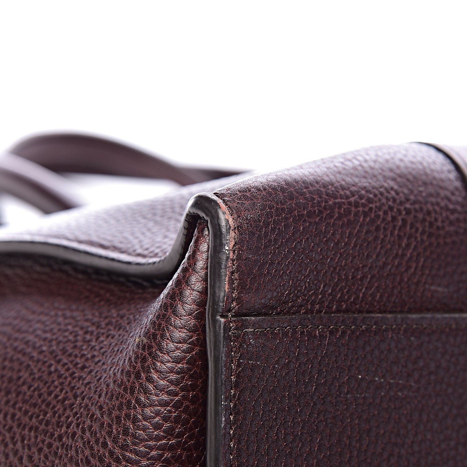 Mulberry Grain Vegetable Tanned Calfskin Bayswater Oxblood 16 of 23