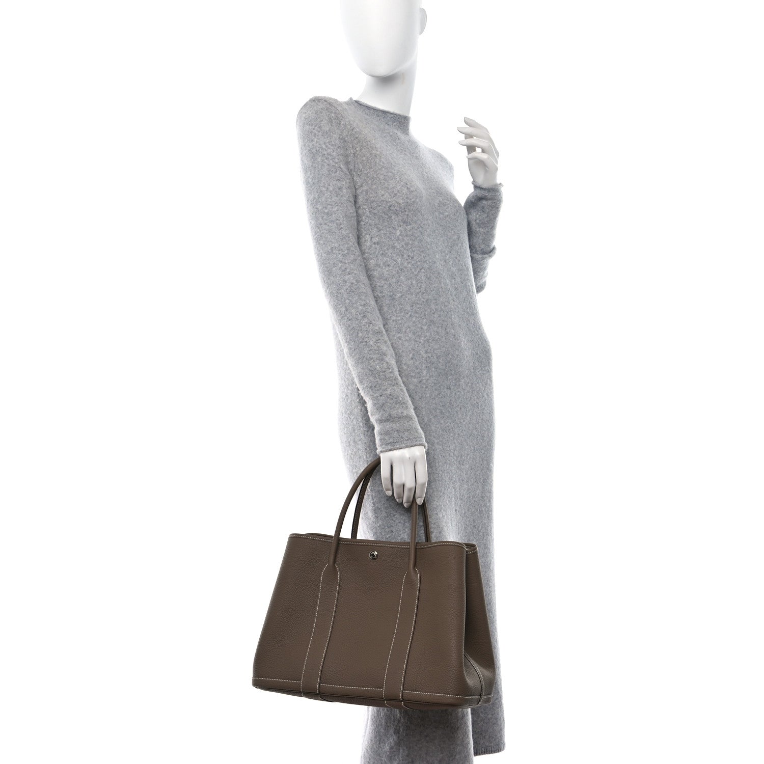 Hermes Negonda Garden Party 36 MM Etoupe 2 of 11