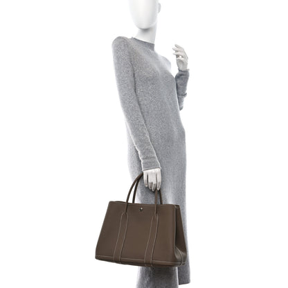 Hermes Negonda Garden Party 36 MM Etoupe 2 of 11