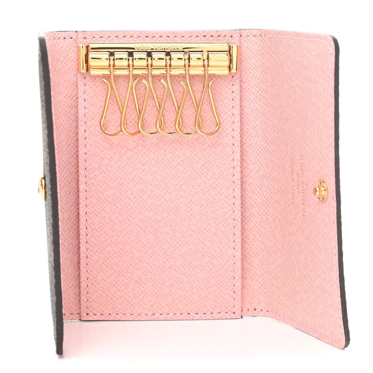 Monogram Multicles 6 Key Holder Rose Ballerine
