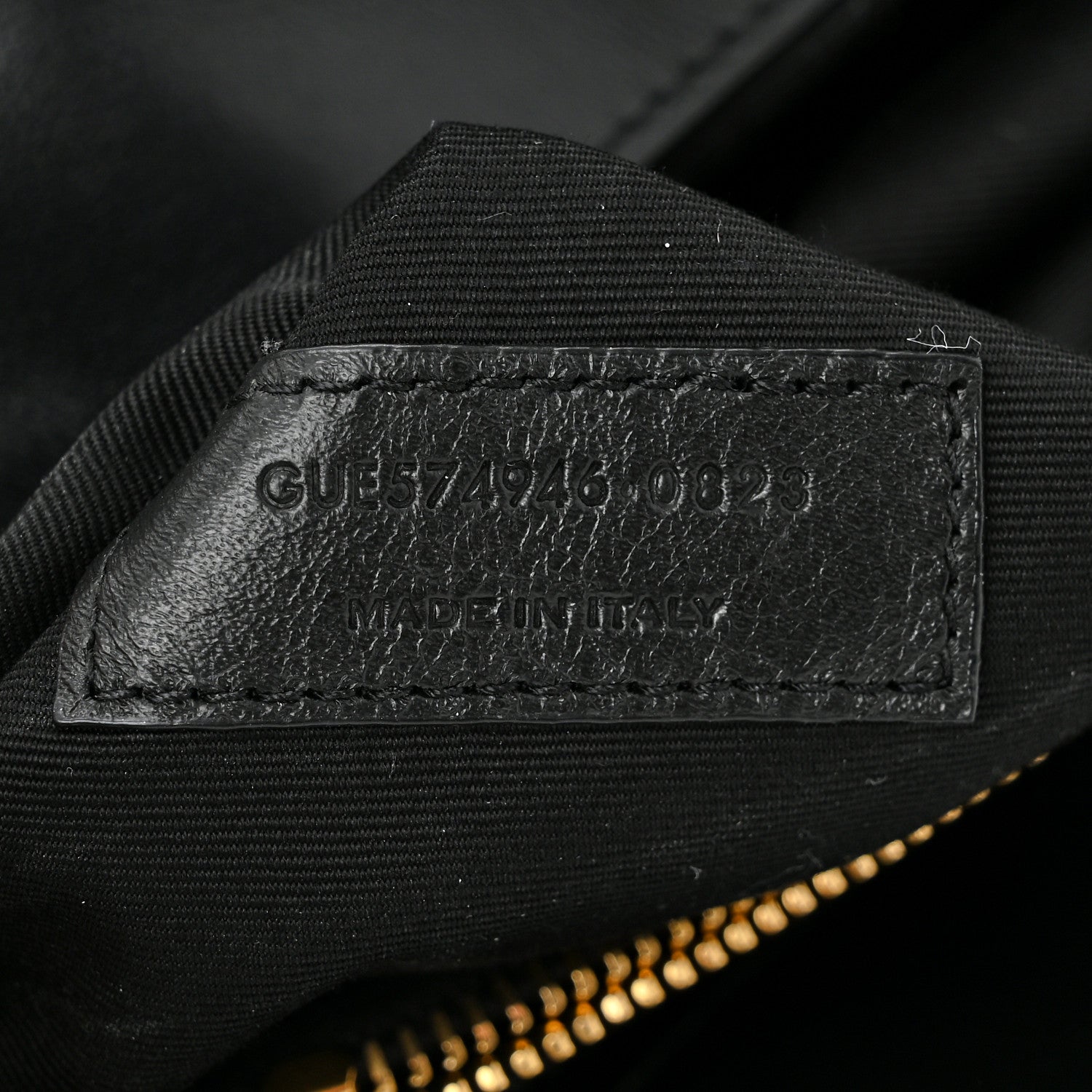 Saint Laurent Calfskin Y Quilted Monogram Medium Loulou Chain Satchel Black 7 of 11