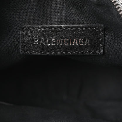 Balenciaga Strass Suede Le Cagole Shoulder Bag XS Black Jet 7 of 11