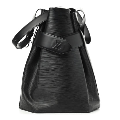Louis Vuitton Epi Sac D'Epaule GM Black 2 of 8