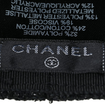 Chanel Tweed CC Cap M Black 6 of 7