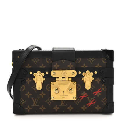 Louis Vuitton Monogram Petite Malle Black 1 of 13