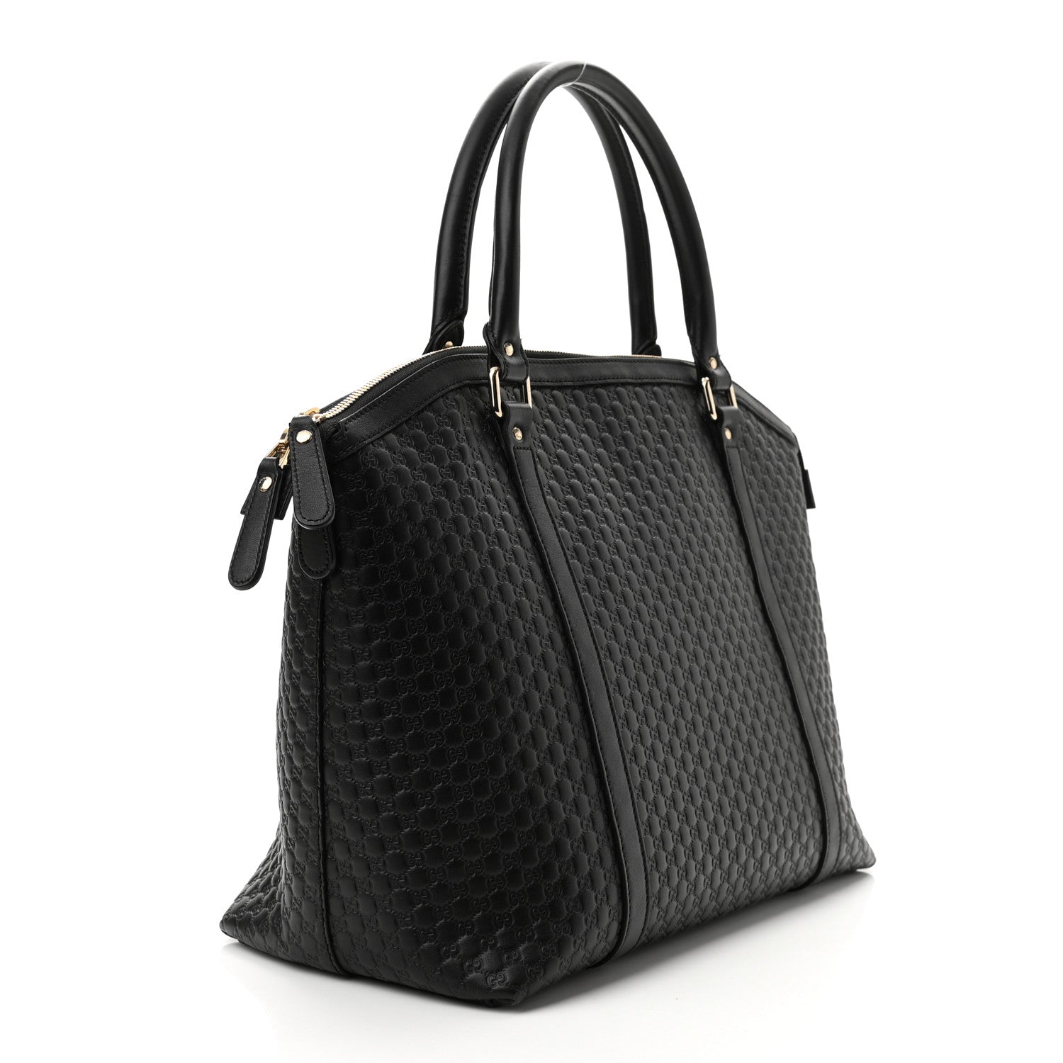 Gucci Soft Microguccissima Large Dome Satchel Black 3 of 11