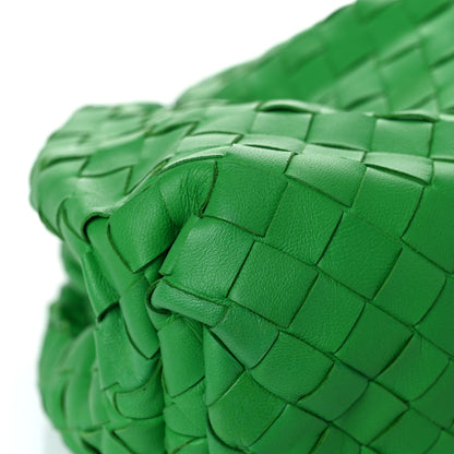 Bottega Veneta Nappa Maxi Intrecciato The Pouch Oversized Clutch Parakeet 8 of 12