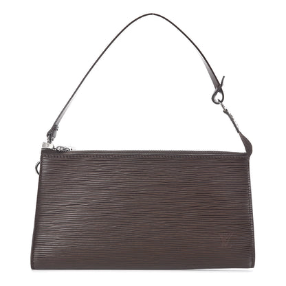 Louis Vuitton Epi Pochette Accessories 24 Moka 1 of 9