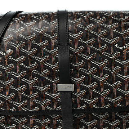 Goyard Goyardine Belvedere II MM Messenger Bag Black 7 of 9