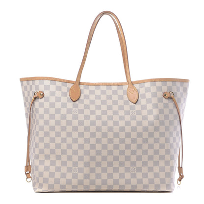 Louis Vuitton Damier Azur Neo Neverfull GM Rose Ballerine 1 of 11