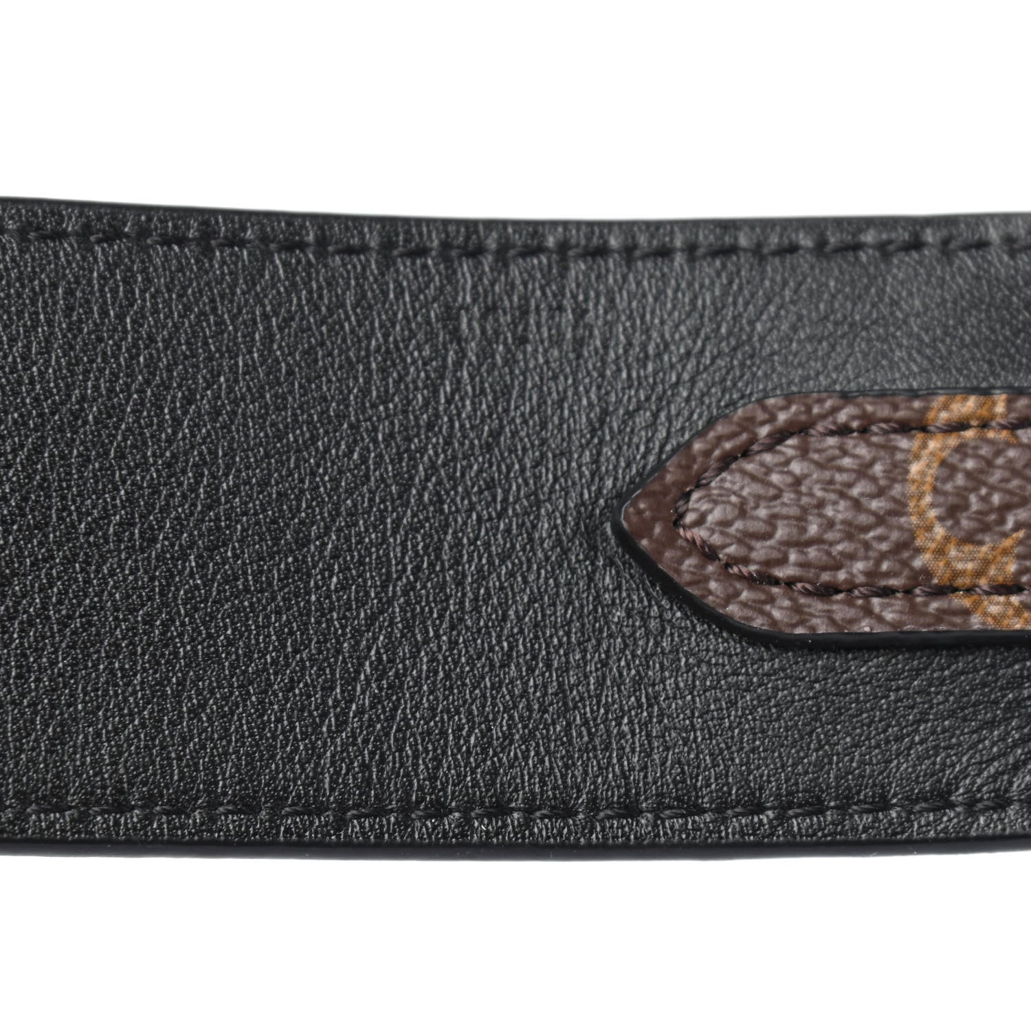 Louis Vuitton Monogram Bandouliere Shoulder Strap Black 4 of 4