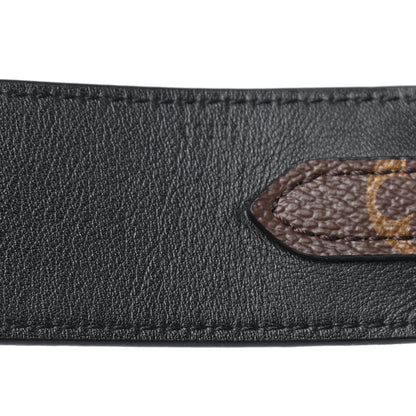 Louis Vuitton Monogram Bandouliere Shoulder Strap Black 4 of 4