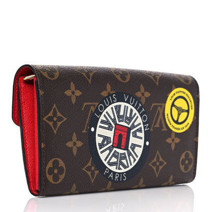 Louis Vuitton Monogram World Tour Sarah Wallet 3 of 8