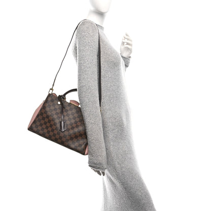 Louis Vuitton Damier Ebene Cuir Taurillon Brittany Magnolia 2 of 9