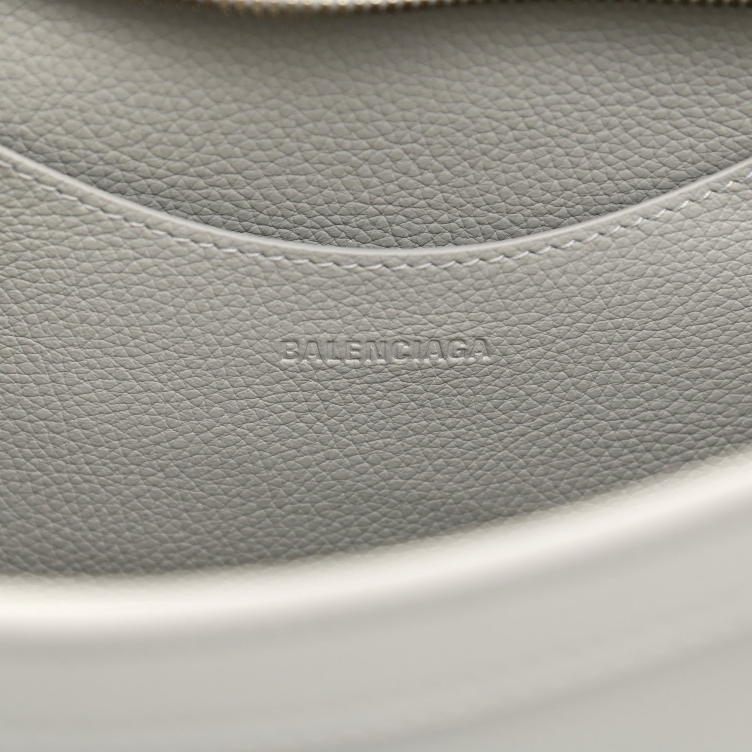 Balenciaga Grained Calfskin Neo Classic Silver Hardware S City Light Grey 6 of 10