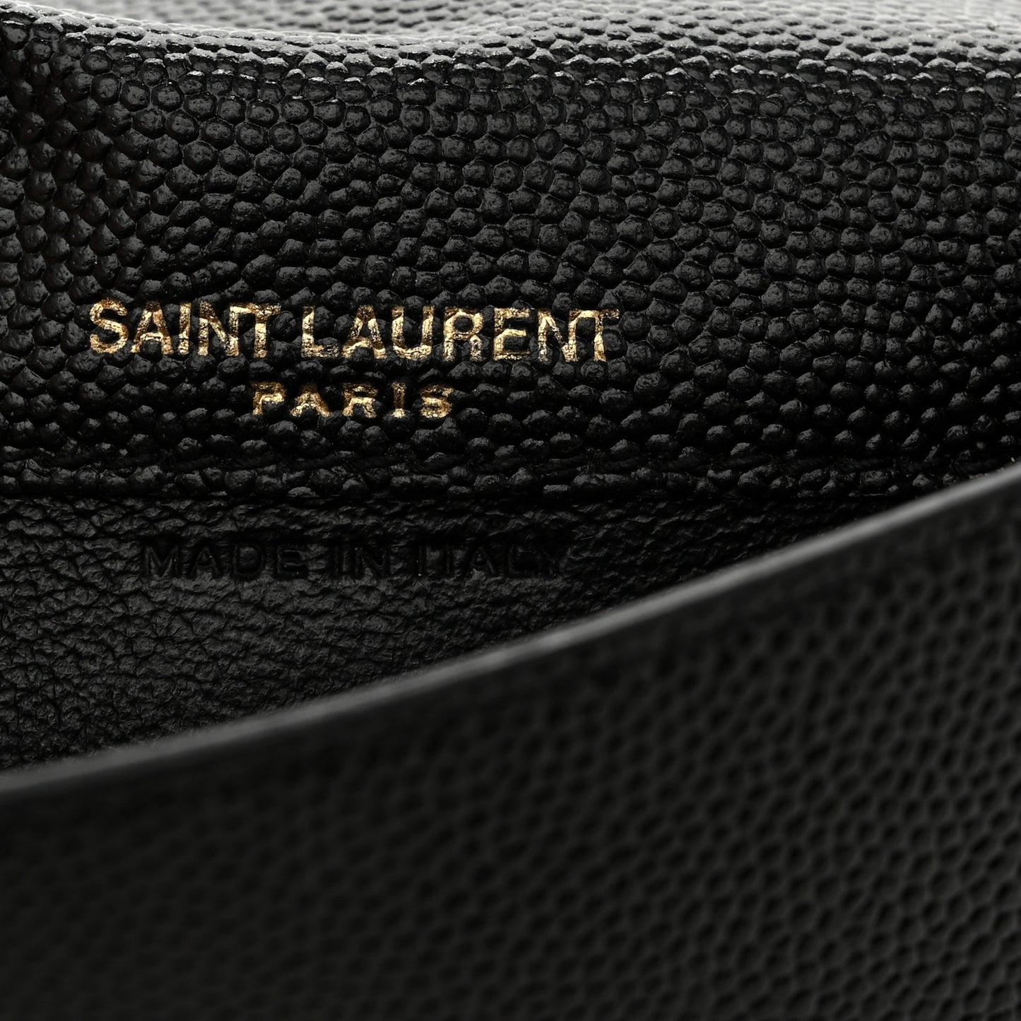 Grain De Poudre Uptown Monogram Card Case Black