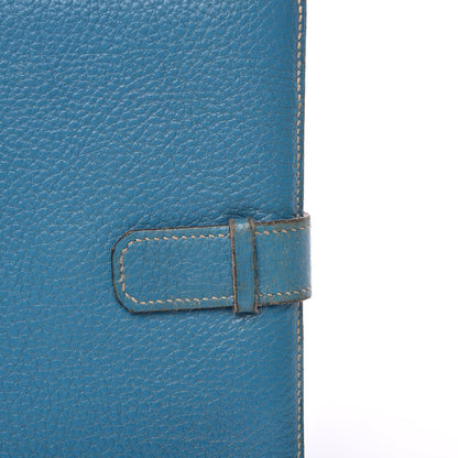 Hermes Taurillon Clemence Agenda Blue Jean 14 of 15