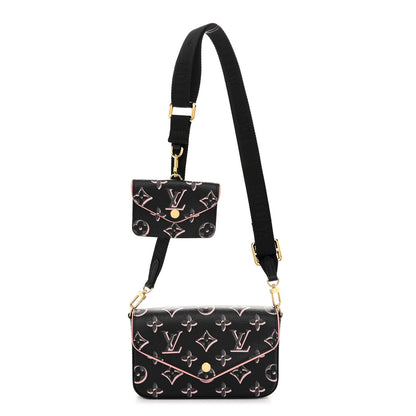 Louis Vuitton Monogram Fall For You Felicie Strap & Go Black 1 of 9