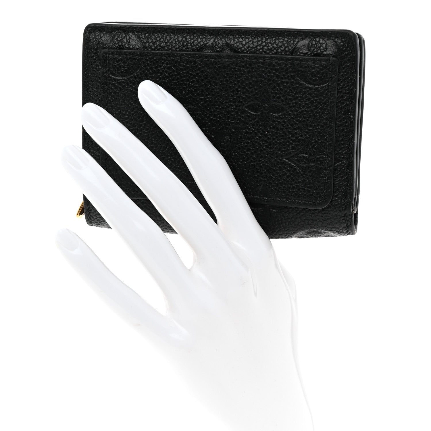 Louis Vuitton Empreinte Cléa Wallet Black 2 of 8