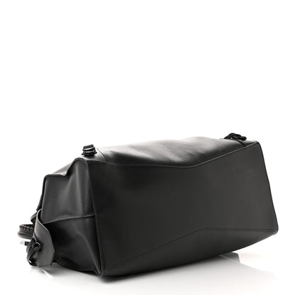 Balenciaga Grained Calfskin Neo Classic Black Hardware Large Top Handle Bag Black 4 of 11