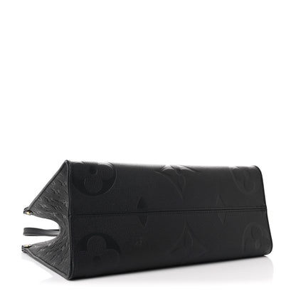 Louis Vuitton Empreinte Monogram Giant OnTheGo MM Black 4 of 9