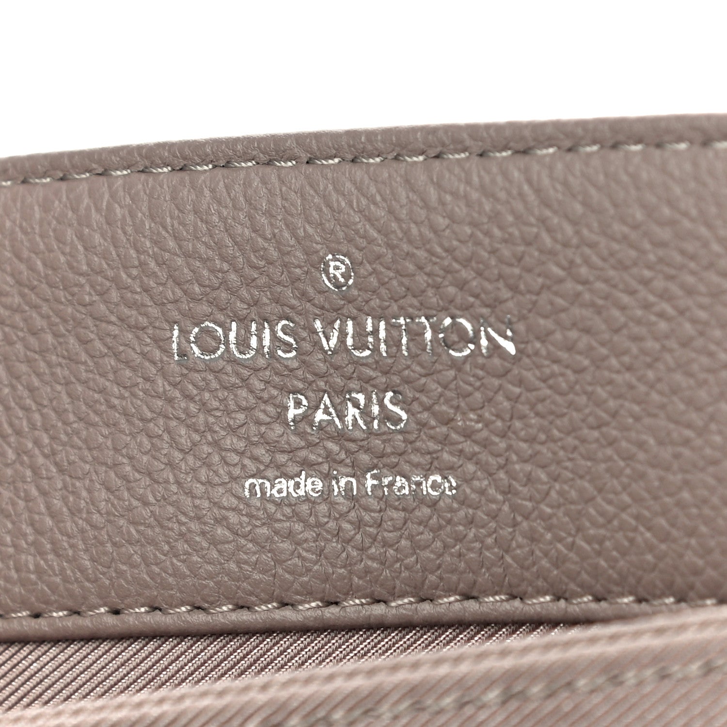 Louis Vuitton Soft Calfskin Lockme II Top Handle Taupe Glace 7 of 9