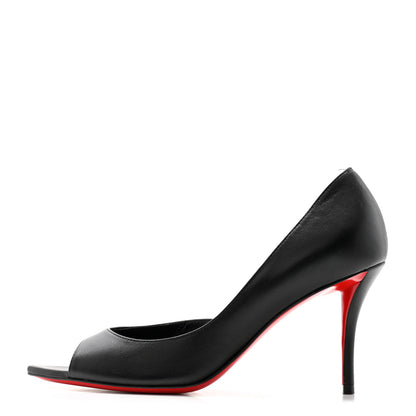 Christian Louboutin Nappa Apostropha 80 Pumps 35.5 Black 1 of 9