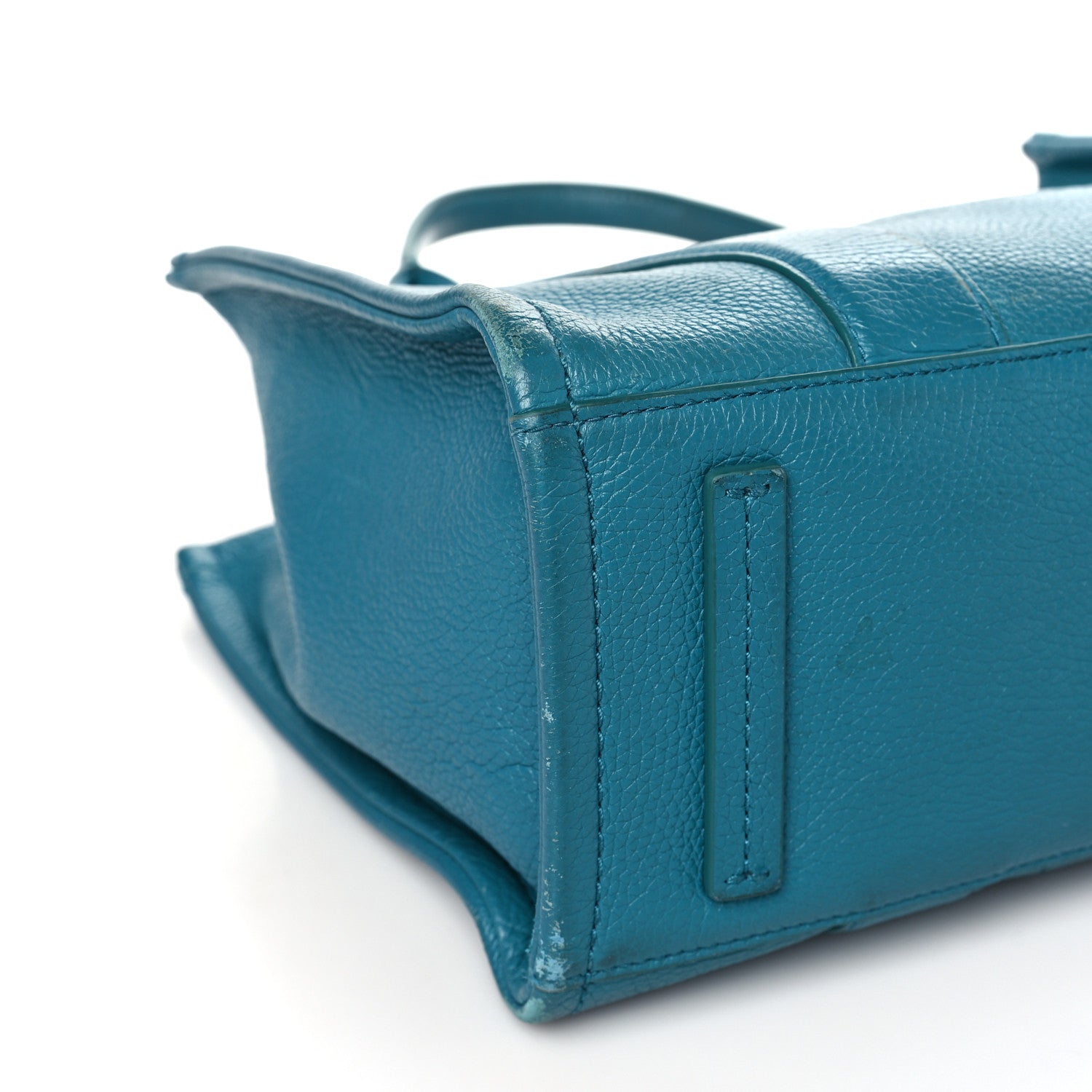 Marc Jacobs Grained Calfskin Medium The Tote Bag Blue 8 of 13