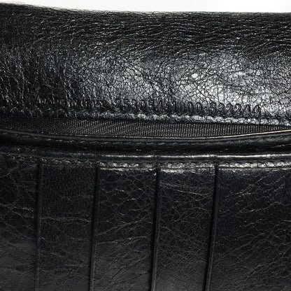 Balenciaga Agneau Giant 12 Rose Gold Hardware Money Wallet Black 7 of 8