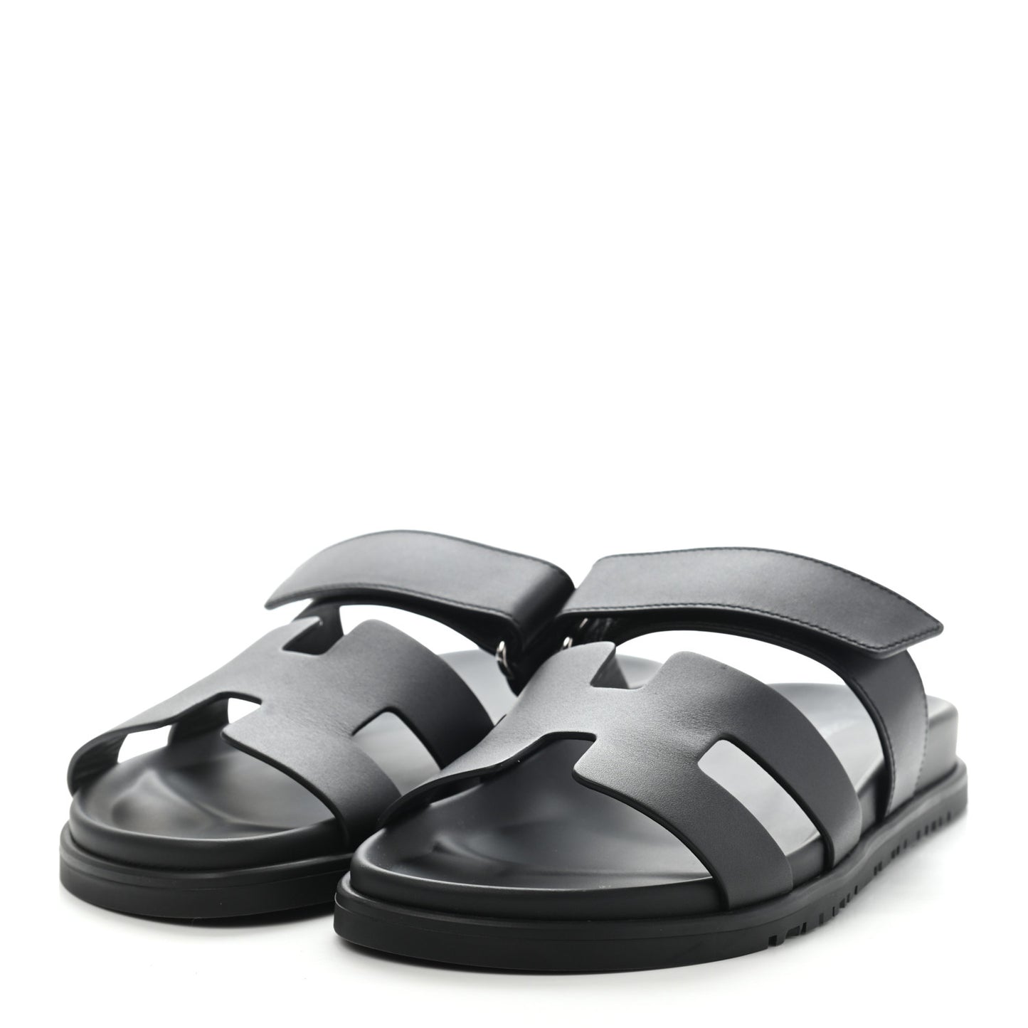 Calfskin Womens Chypre Sandals 39 Black