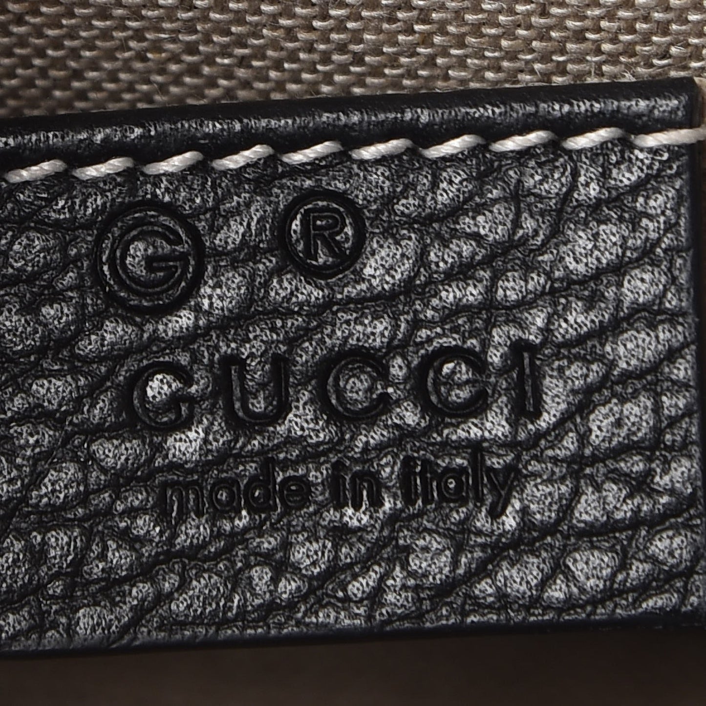 Dollar Calfskin Small Interlocking G Shoulder Bag Black