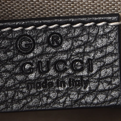 Gucci Dollar Calfskin Small Interlocking G Shoulder Bag Black 6 of 7