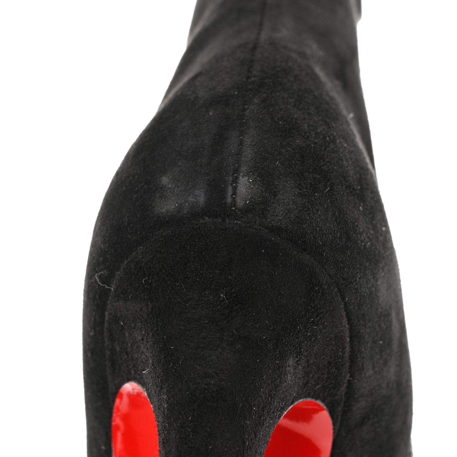 Christian Louboutin Suede Daf Booty 160 Ankle Boots 40.5 Black 9 of 9