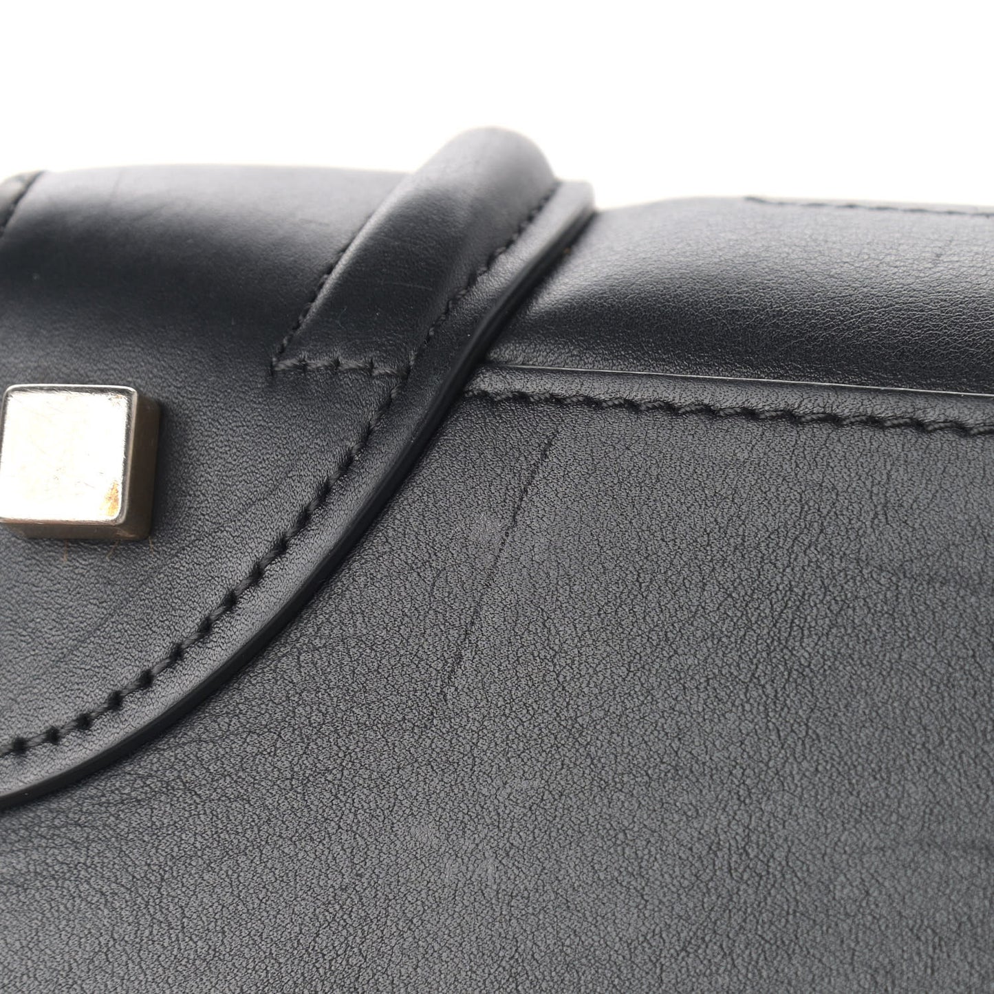 Smooth Calfskin Micro Luggage Black