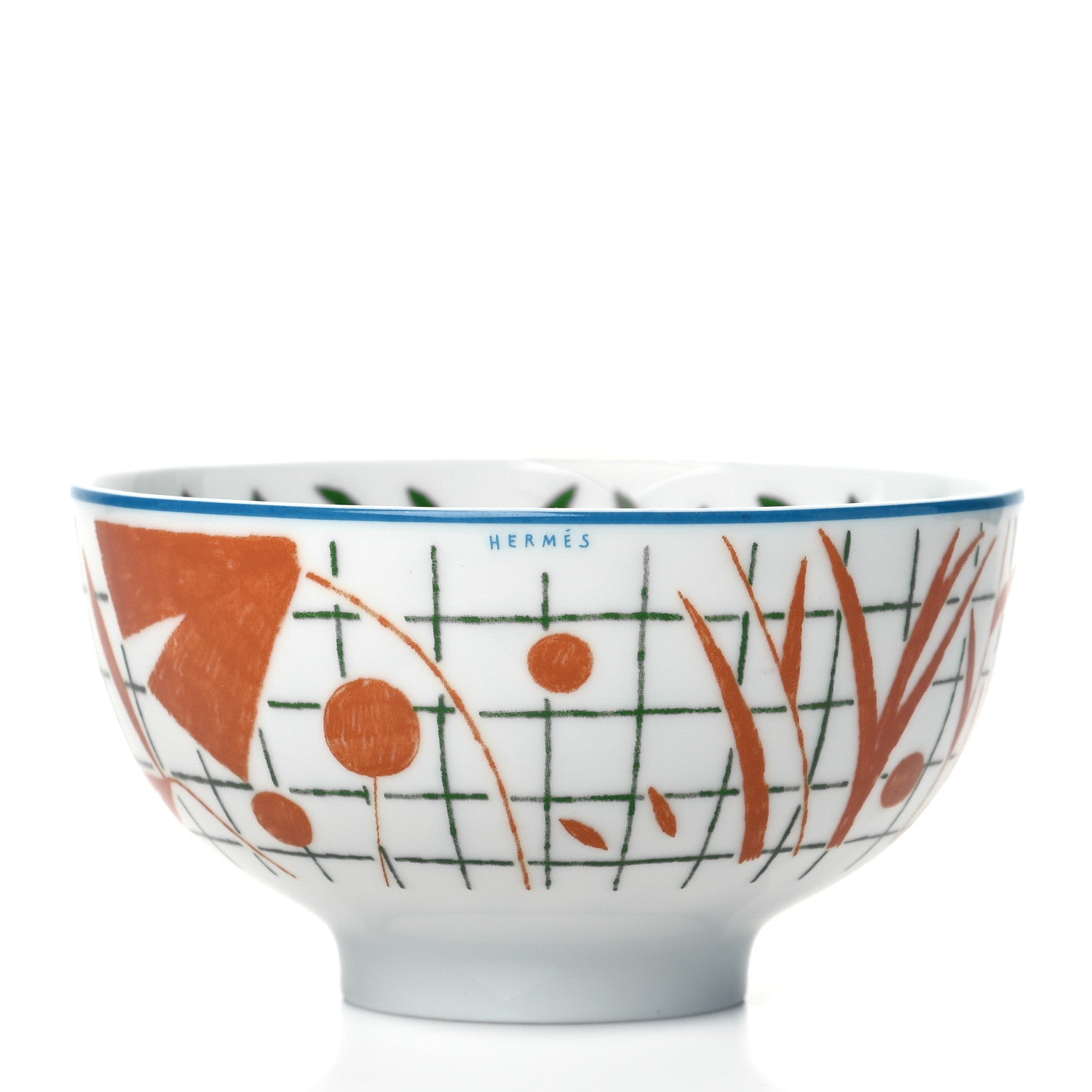 Hermes Porcelain A Walk In The Garden Bowl 1 of 3