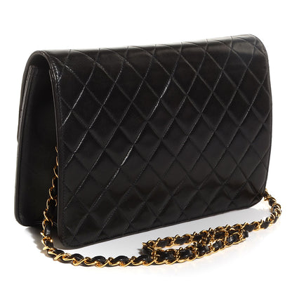 Chanel Lambskin Medium Single Flap Black 3 of 11