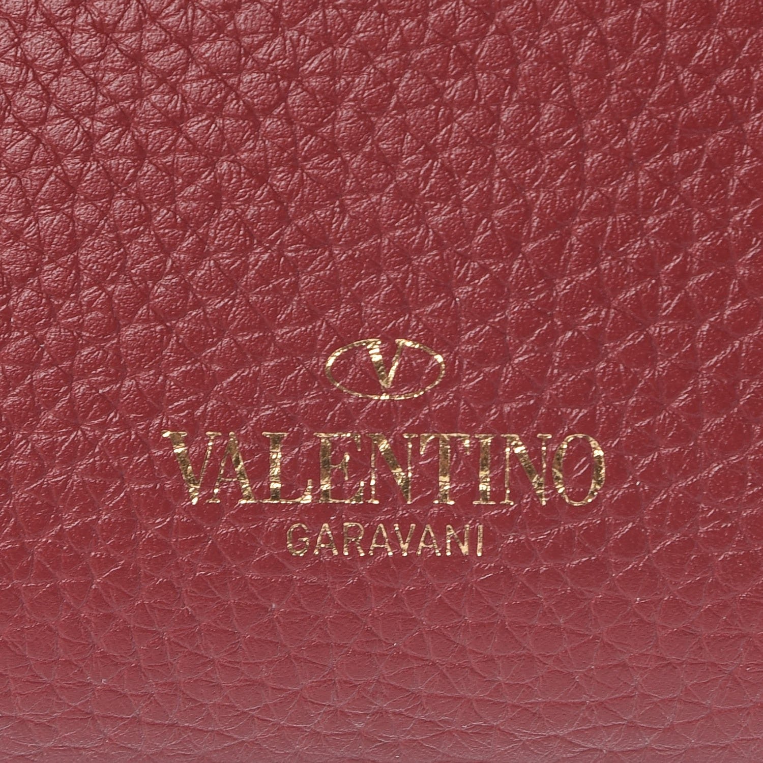Valentino Garavani Pebbled Calfskin Medium Rockstud Flip Lock Crossbody Bag Red 7 of 7