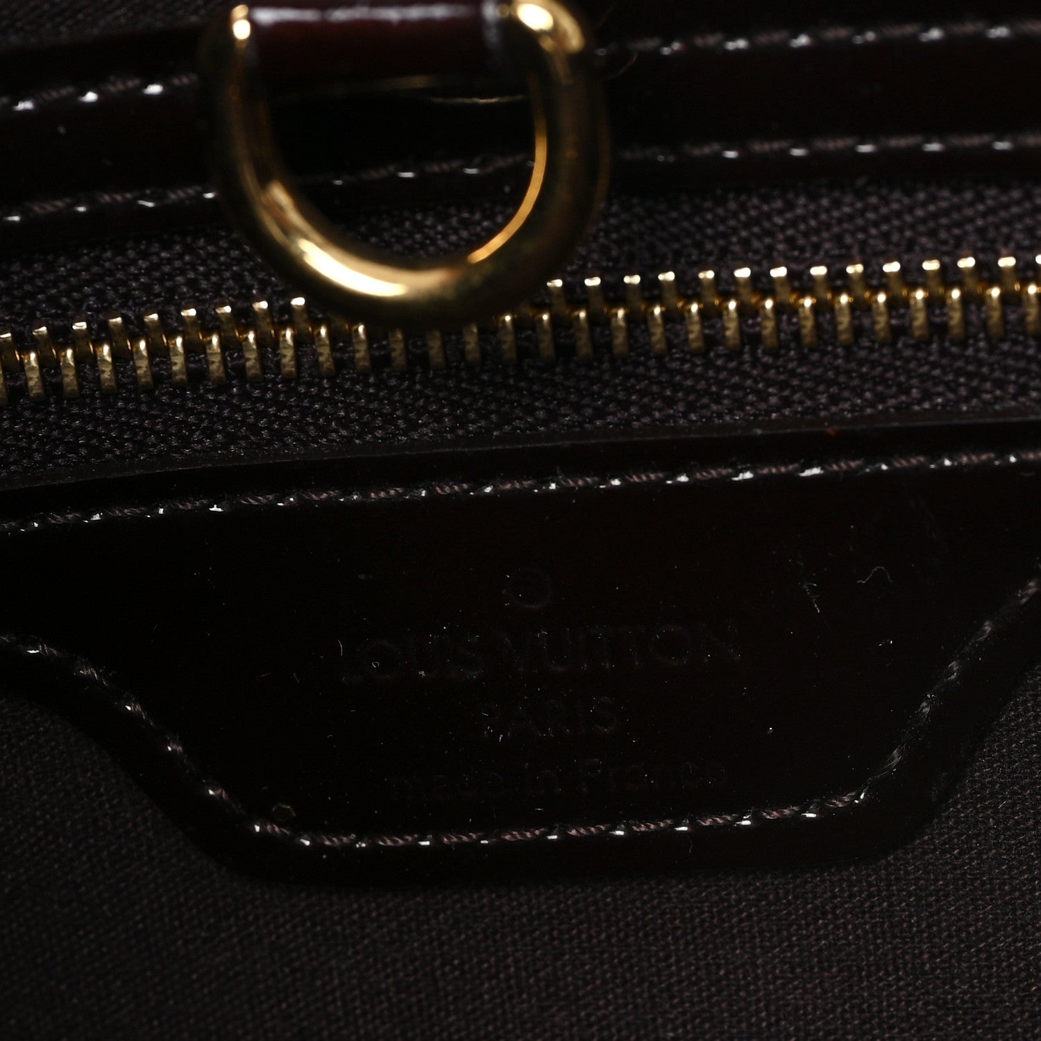 Louis Vuitton Vernis Wilshire PM Amarante 6 of 10