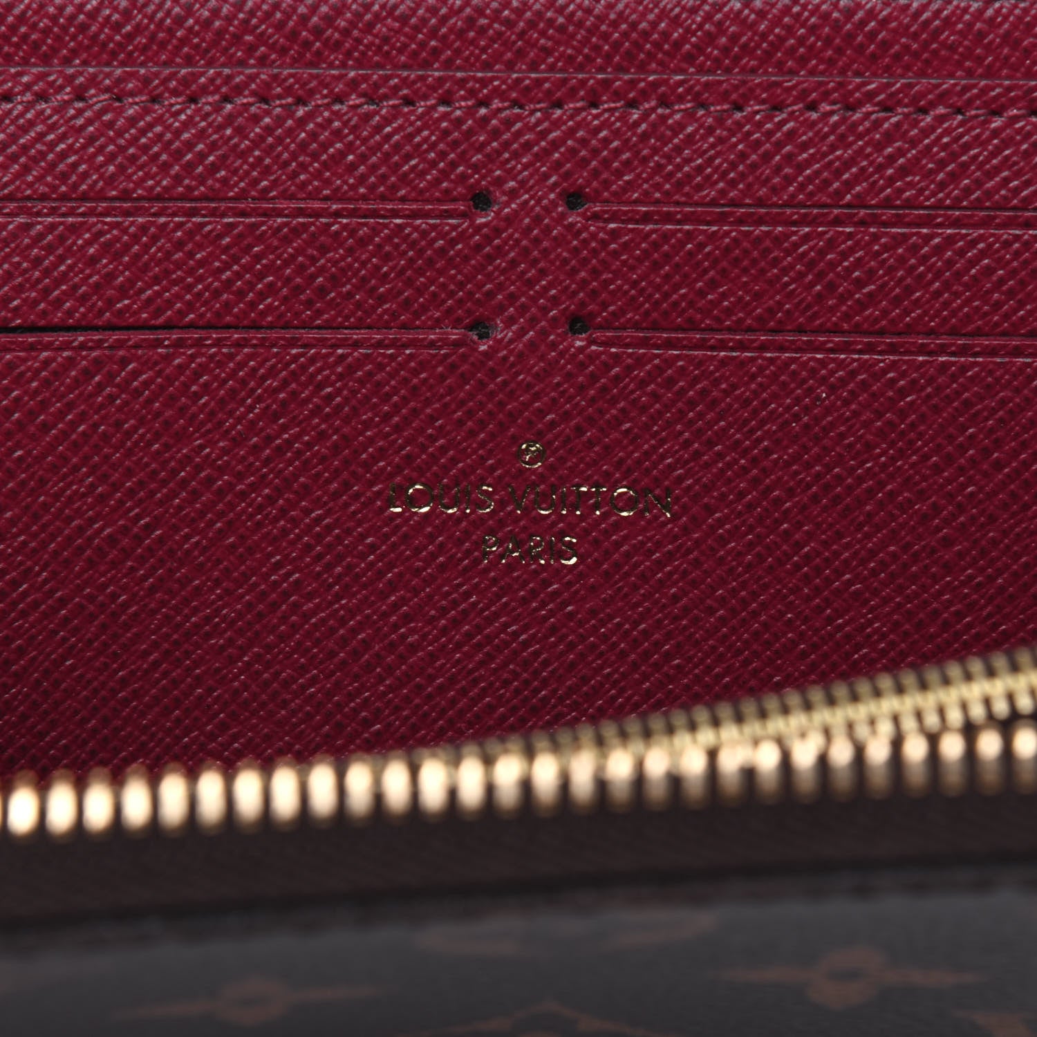 Louis Vuitton Monogram Clemence Wallet Fuchsia 6 of 16