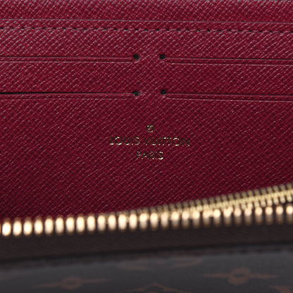 Louis Vuitton Monogram Clemence Wallet Fuchsia 6 of 16
