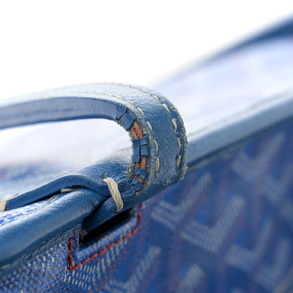 Goyard Goyardine Artois MM Blue 15 of 17