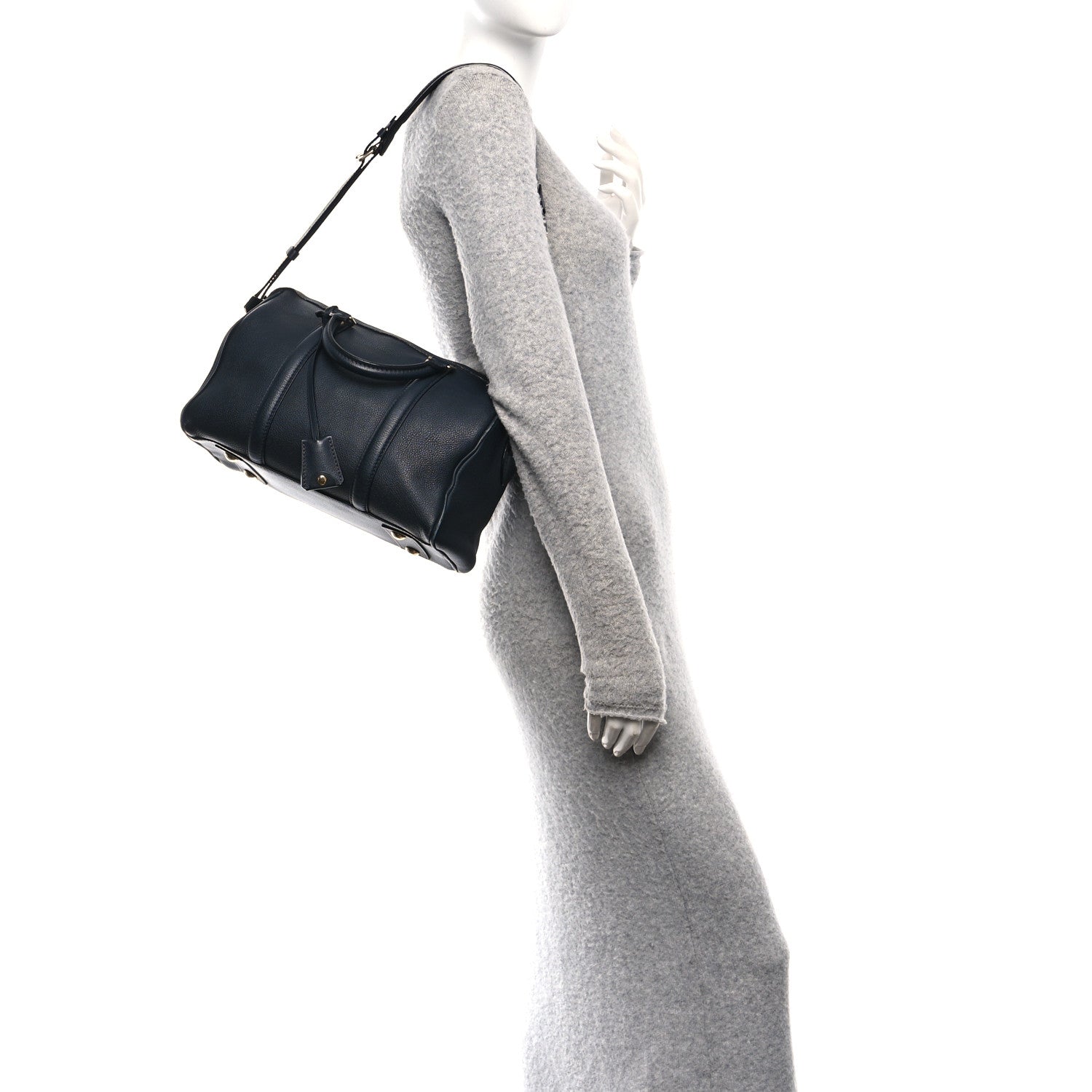 Louis Vuitton Veau Cachemire SC Bag PM Black 2 of 11