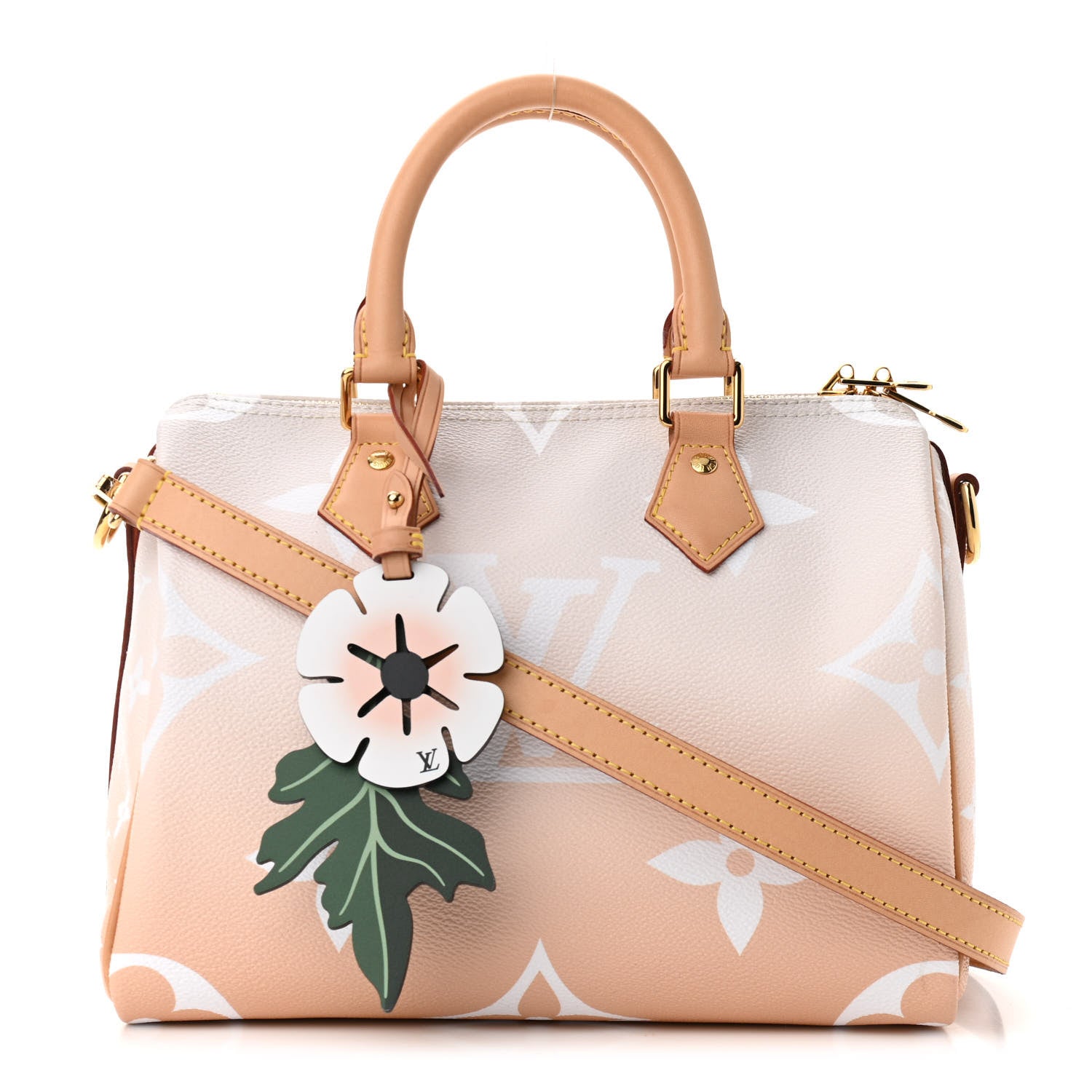 Louis Vuitton Monogram Giant By The Pool Speedy Bandouliere 25 Brume 1 of 10