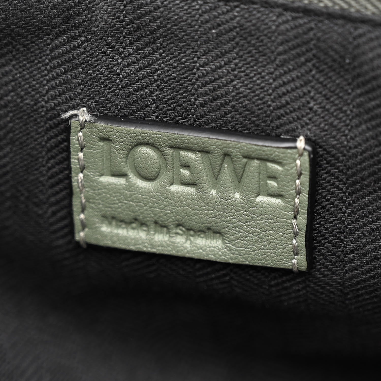 Loewe Calfskin Large Puzzle Bag Dark Sage 6 of 14