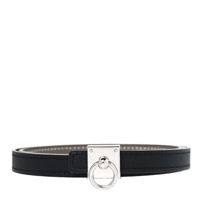 Hermes Epsom 18mm Belt Etoupe Black 1 of 6